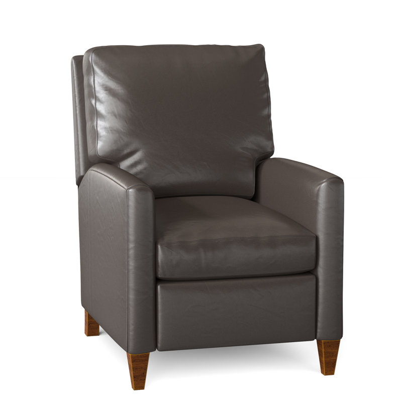 Charlotte Recliner, Rio Mineral Genuine Leather, Plantation, Power