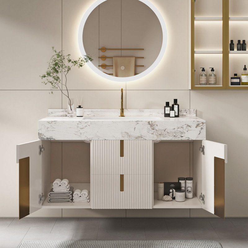 Ensemble de meuble-lavabo flottant moderne 36 "avec lavabo Artus Series