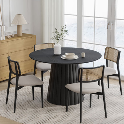 Table de salle à manger en bois massif