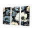 Ensemble de salon Euphoria bleu et gris coquelicots I - Fleurs-107755618-107755617
