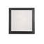 Plafonnier encastré carré 2 lumières 17" unique