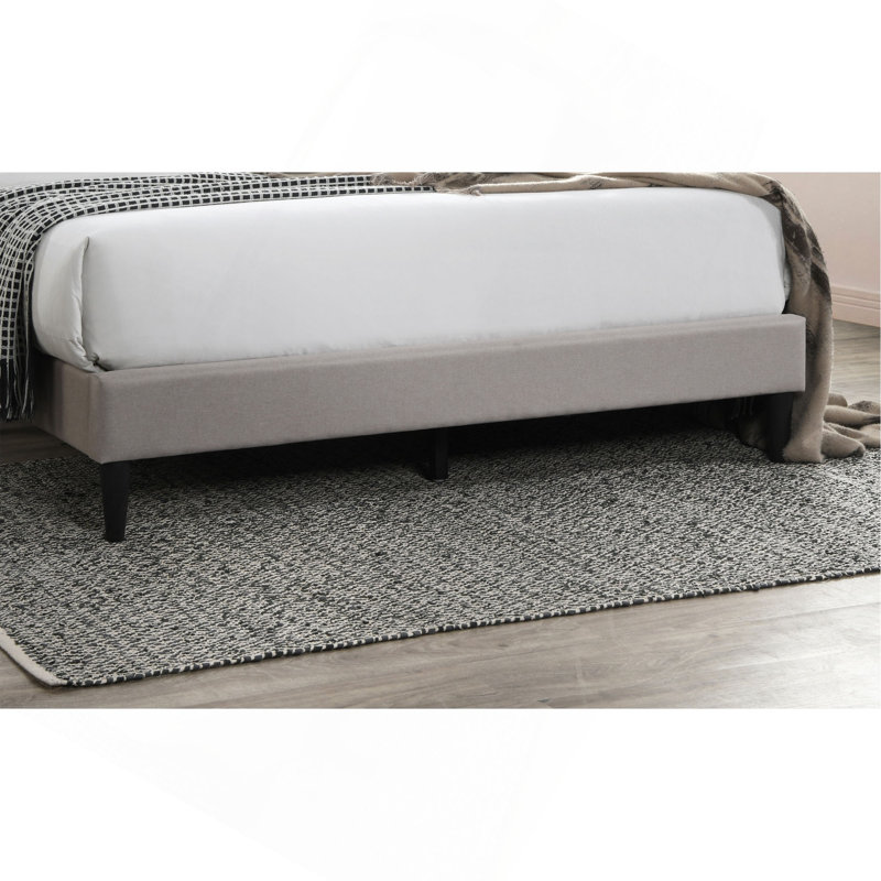 Lit 1 place moderne Modern, Marron clair
