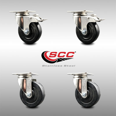Hard Rubber Casters