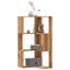 Corner Bookcase 5-Tier 50X50 Cm Engineered Wood-1635907760-1635907788