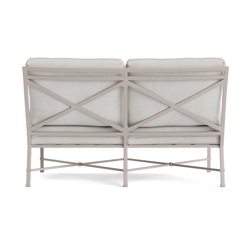 Venetian Outdoor 2 - Seat Loveseat, Fusion Dove, Dove