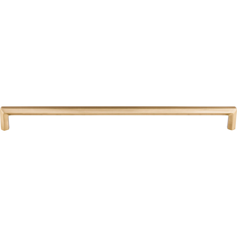 Honey Bronze Modern Handle Pull with Mounting Hardware