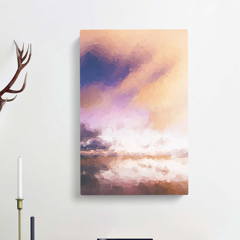 Clouds Above in Abstract - Wrapped Canvas, 50cm H x 35cm W x 3cm D