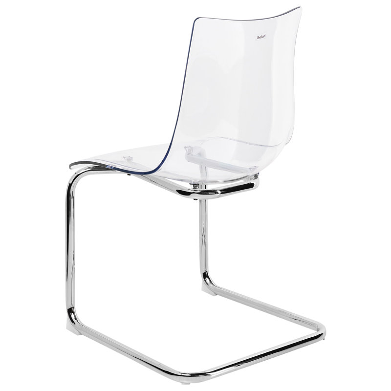 42cm H Side Chair, Clear
