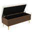 Banc de rangement avec repose-pieds Modern-509433703