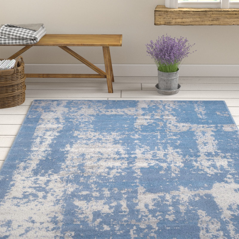 Aleeza Abstract Indoor Rug, Rectangle 7'10" x 10'2"