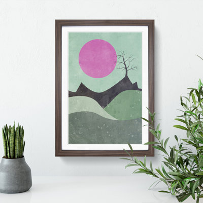 Modern Landscape - Framed Print