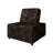 3-Piece Brown Velvet Modular Chair Set-1199860410
