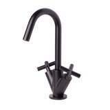 Cigno Single Hole Bathroom Faucet with Drain Assembly