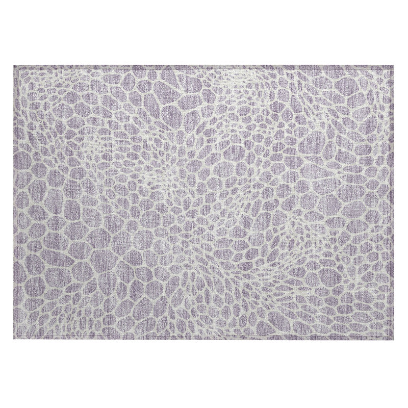 Colwart Flatweave Geometric Indoor / Outdoor Rug, Rectangle 1'8" x 2'6"