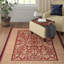 Tapis rouge / beige / doré Jeppesen-23971300