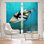 Rideau simple occultant et isolant avec passe-tringle Trigger Fish