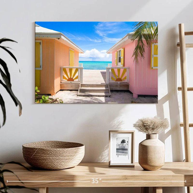 Gillard Pastel Gillard Houses, 20" H x 30" W
