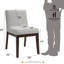 Chaise d'appoint Edwyn (lot de 2)