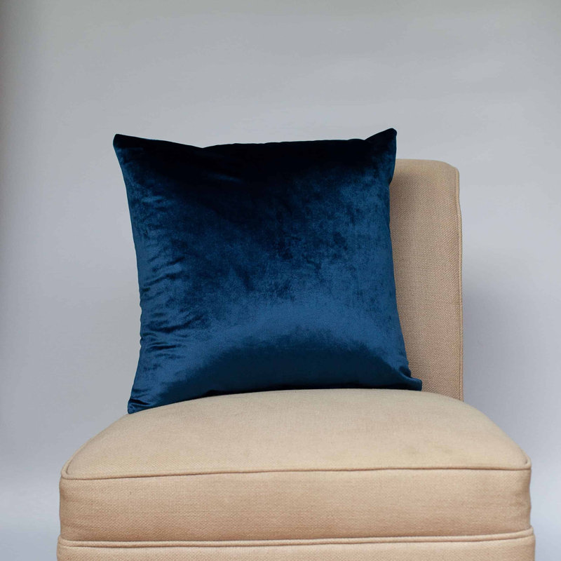 Blue Cushion, 43x43cm, Synthetic filled