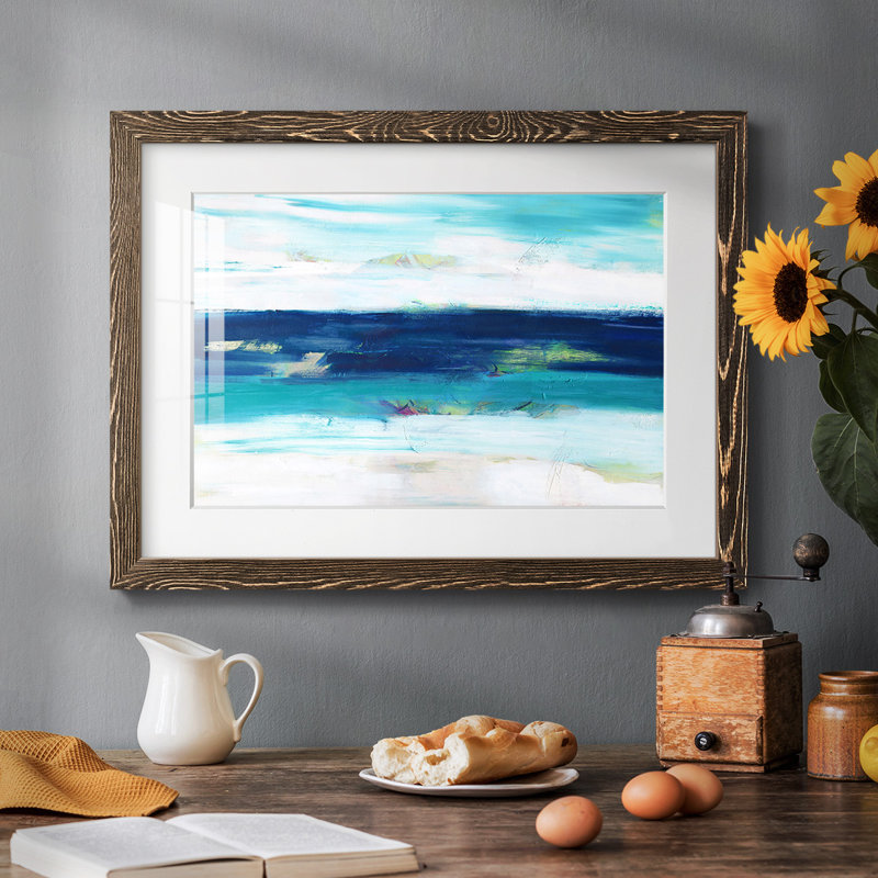 Ciel «Above Us Only», H 26 po x l 38 po x P 1,5 po, Noyer