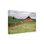 «Barn By The Fence» sur toile-98248188