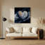 Art mural en métal gris Space Pluto-391539136