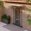 Dakota Fields 90cm D Polycarbonate Cover Retractable Door / Window Awning-1041691442-1041691440