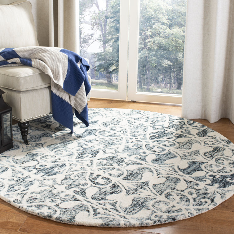 Dashanna Hand Tufted Wool Floral Rug