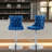 Daijiah Swivel Upholstered Adjustable Height Counter Stool-789314002-789313963