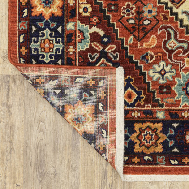 Oaklynn Performance Oriental Indoor Rug, Rectangle 2' x 3'