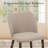 Maleehah Solid Wood Small Upholstered Dining Chair-1812208259