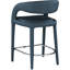 Tabouret de comptoir en simili cuir Arthur-William-73672588