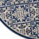 Aloha  Geometric Blue Indoor/Outdoor Area Rug