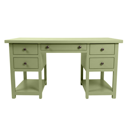 Modern Solid Wood Computer Desk