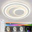 Arene Acrylic LED Flush Mount