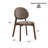Hadasa Armless Side Chair In Light Grey And Walnut (Set Of 2)-105401212