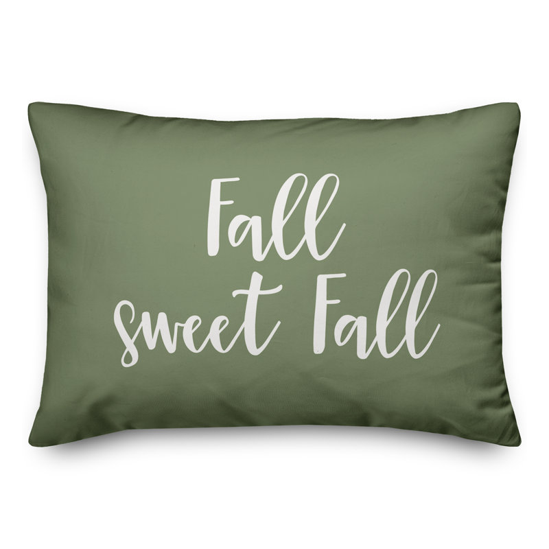  Coussin Fall, Vert