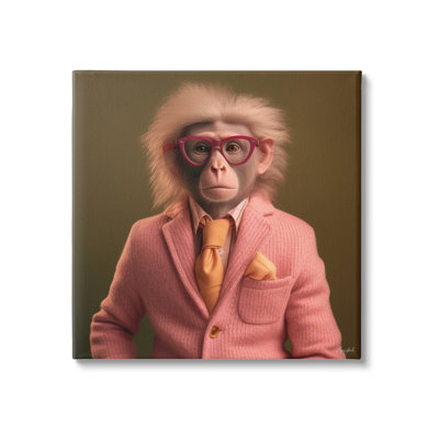 " Stylish Monkey Portrait " by Roozbeh