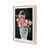 Cadre photo simple érable brut