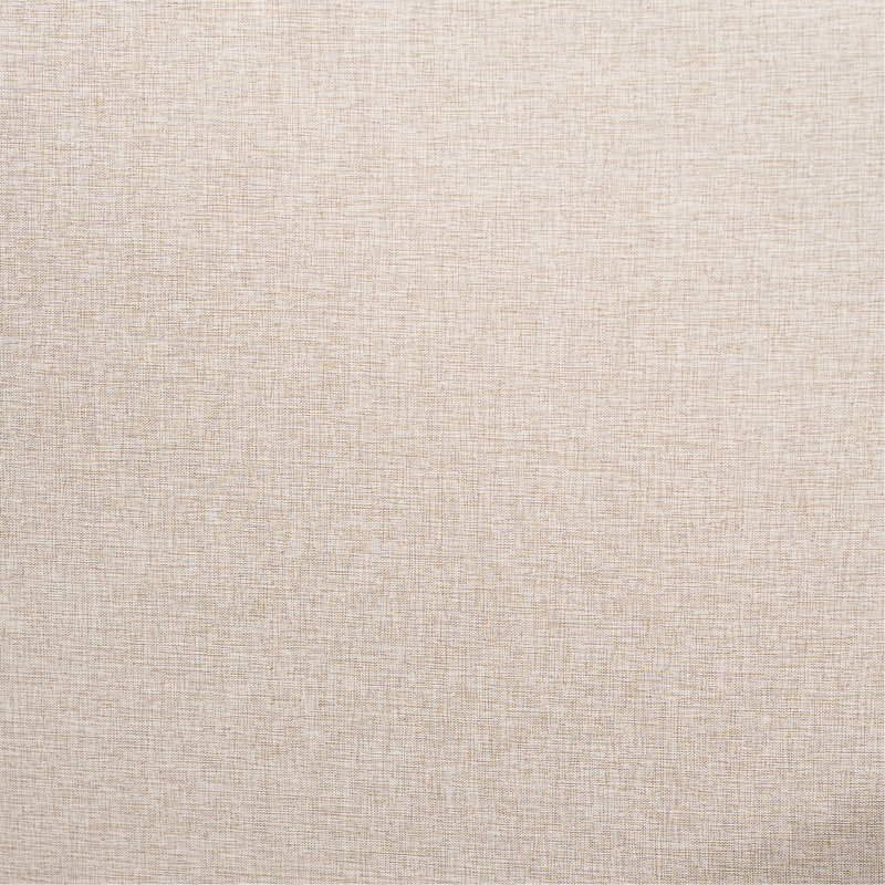 Chaise de salle à manger à accoudoirs en bois d'acacia, finition teck avec coussin beige, ensemble de 2