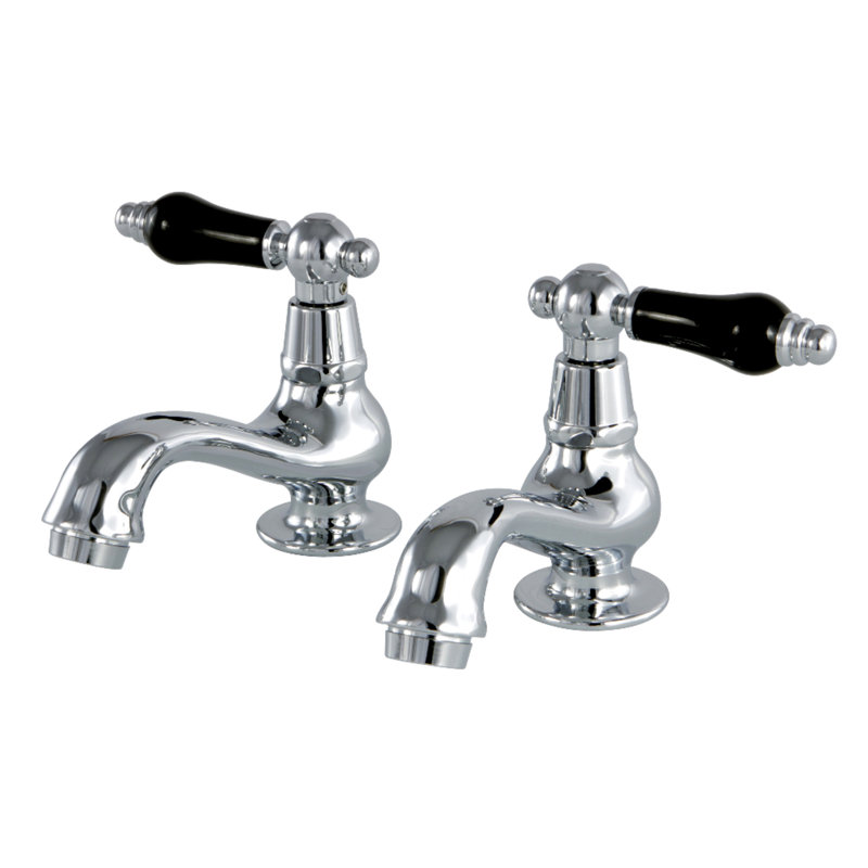 Robinet de salle de bain central à Duchess, Chrome poli