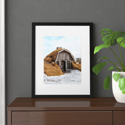 Avalynn Black Picture Frame with Mat