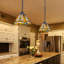 Mini-luminaire suspendu 1 lumière Tiffany