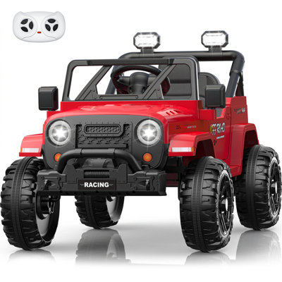 DEARAUTO 12V, jouets pour tout-petits, voiture électrique pour enfants, première voiture pour tout-petits avec télécommande, Bluetooth, musique, 3 vitesses, voiture pour enfants