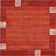 Geometric Terracotta Area Rug