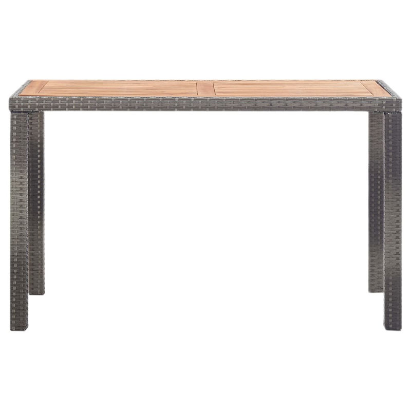 Ellice Rectangular Outdoor Dining Table , 123cm cm W 60cm cm D