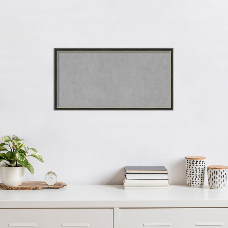 Tableau magnétique magnétique en métal, H 13 po x l 25 po