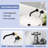 Single-handle Bathroom Faucet with Drain Assembly-101454204