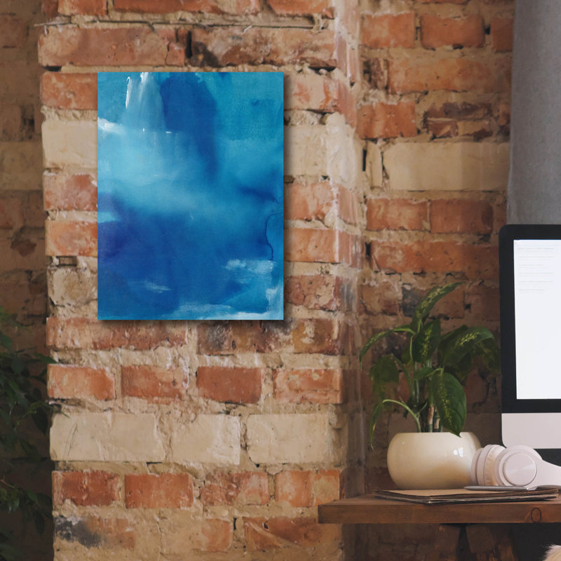 «Beyond The Sea» par Michelle Oppenheimer, H 16 po x l 12 po x P 0,75 po