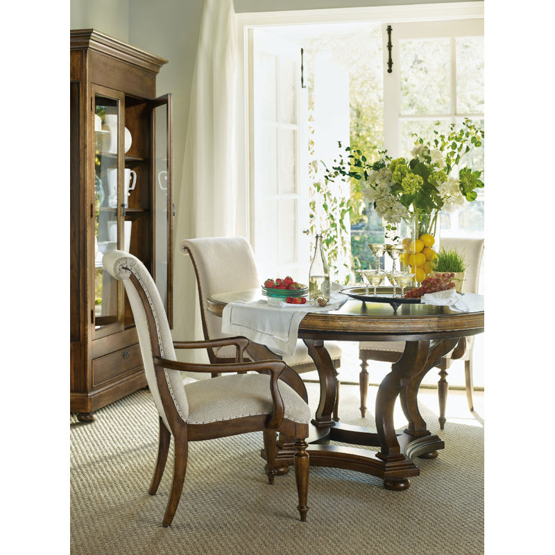 Archivist Upholstered Dining Side Chair, Beige
